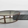 Table basse en marbre et cristal. Vente en ligne de tables basses et objets design et contemporains made in italy avec livraison gratuite.