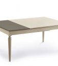 Original and beautiful, Plurimo by Hanno Giesler is a square convertible two-tone table realized 100% in Italy. Online shopping. Free home delivery.