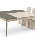 Original and beautiful, Plurimo by Hanno Giesler is a square convertible two-tone table realized 100% in Italy. Online shopping. Free home delivery.