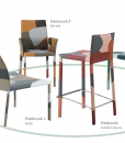 40 elementi e 2.000 cuciture. Una sedia in cuoio da collezione. Vera pelle in 4 mix di colori diversi. Originale e design. Consegna a domicilio.