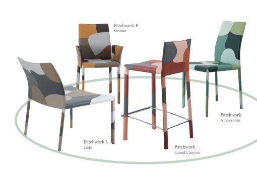 Our selection of patchwork leather coated chairs offers a wide range of dining room chairs available in different colours. Shop now for patchwork chairs.
