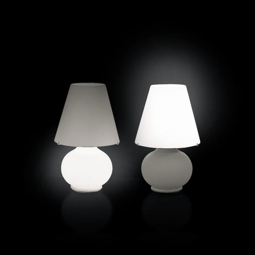 Paralume Murano Glass Table Lamp, Murano Glass Table Lamp Base
