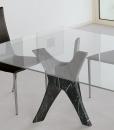 Achat table rectangulaire de cuisine de luxe. Notre collection de table de salle à manger en verre et marbre fabriquée en Italie est parfaite pour tous les intérieurs.