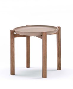 PONG Low coffee table in solid ash wood