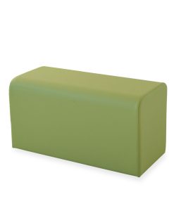 Furniture complement for additional accommodation. Rectangular pouf available in several colours and coverings of leather or fire resistant eco-leather.
