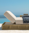 An outdoor lounger for the most demanding people. Ludovica and Roberto Palomba created a magnificent luxurious sunbed. Online shopping and free delivery.