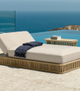 An outdoor lounger for the most demanding people. Ludovica and Roberto Palomba created a magnificent luxurious sunbed. Online shopping and free delivery.