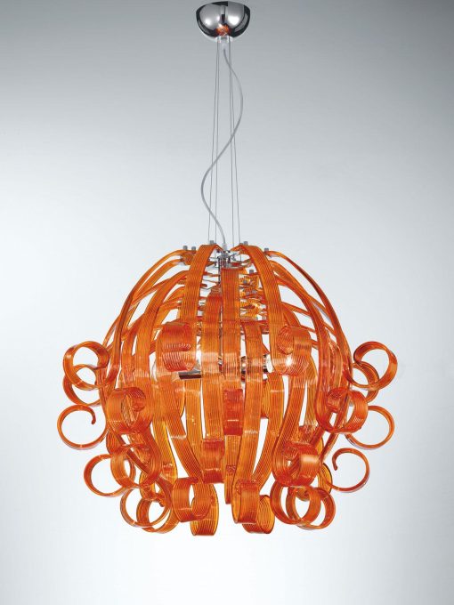 Murano hand blown glass contemporary lamp pendant light pendant lamp online sell black white grey orange red light blue turquoise gold crystal