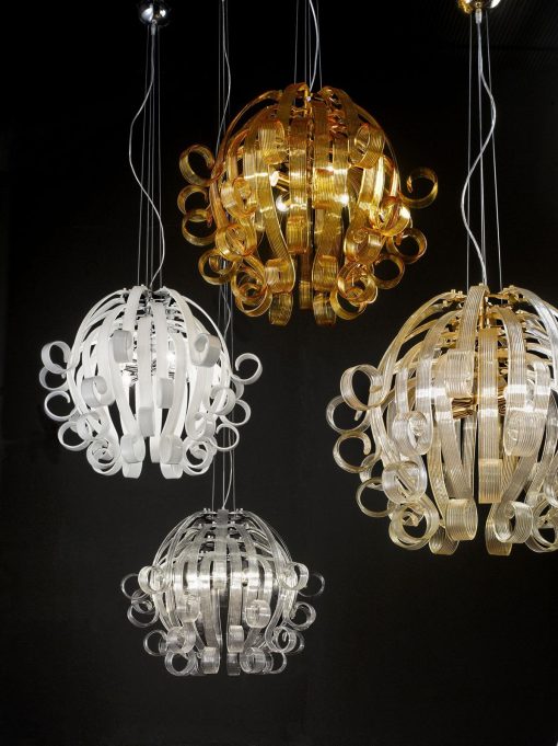 Murano hand blown glass contemporary lamp pendant light pendant lamp online sell black white grey orange red light blue turquoise gold crystal
