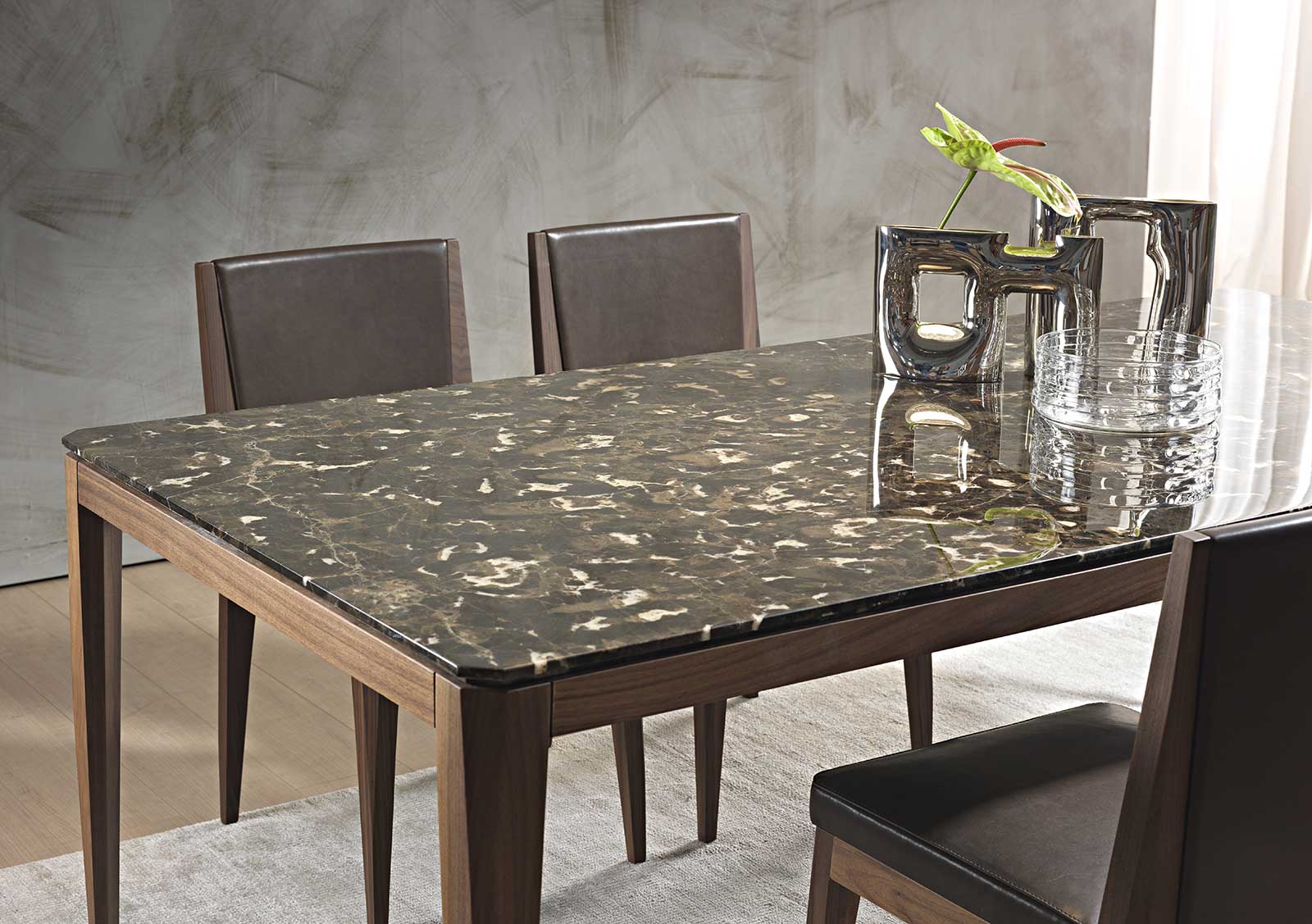 Shape Rectangular Dining Table Italy Dream Design