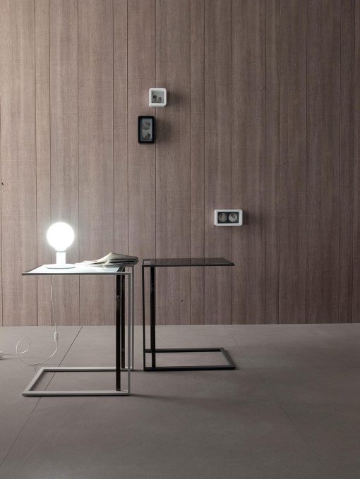table basse salle a manger en verre carrée de salon d'appoint ameublement design haut de gamme meubles design contemporains en ligne vente site italiens