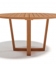 La table ronde de jardin que nous vous proposons est réalisée en teck Indonésien massif, et parfaite pour l'extérieur. Achetez en ligne nos tables et chaises de jardin.