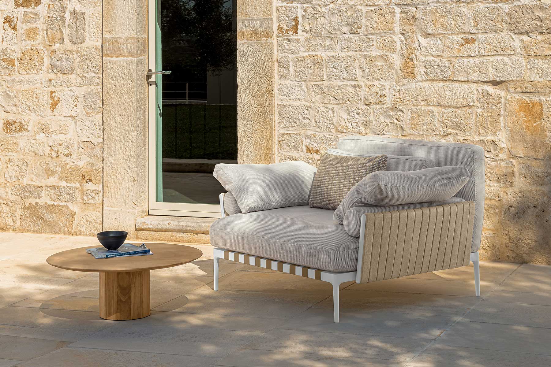 San José beige garden lounge Italy Dream set - Design Online Shop 