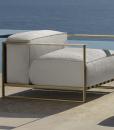 Fauteuil de jardin. Pour meubler votre salon de terrasse avec un fauteuil original et un canapé d'extérieur luxueux. Design de Ramon Esteve. Achat en ligne.