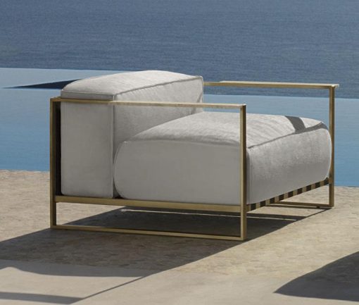 Fauteuil de jardin. Pour meubler votre salon de terrasse avec un fauteuil original et un canapé d'extérieur luxueux. Design de Ramon Esteve. Achat en ligne.