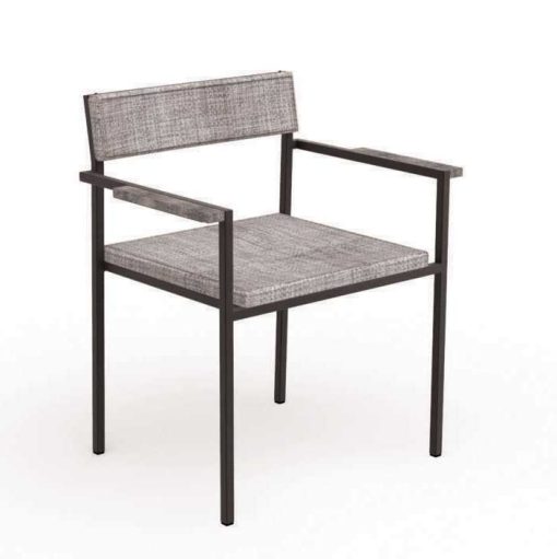 Fauteuil de jardin rembourré. Salon de jardin, table et chaises. Achat en ligne de meubles d'extérieur. Design Ramon Esteve.