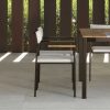 Sedia con braccioli da giardino con seduta e schienali imbottiti. Arredo giardino lussuoso. Tavoli e sedie, mobili per esterno. Design Ramon Esteve.