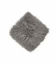 Squared, cm. 40 x 40, soft and warm. Tibet Mongolia leather pillow is perfect to complete your sofa or armchair with a touch of sweetness. Free shipment.