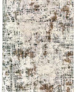 Rectangular rug in light and dark grey tones, mottled pattern, Elixir 8021/RD9 W