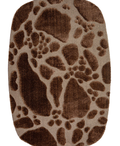Taupe rug with 3D stone-effect texture, Venere Stone Tortora