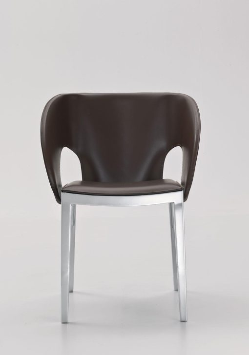 chaise Alessandro Dubini bureau blanche bar cuisine rouge grise jaune noire originale taupe verte 2017 noyer acier chromé haut gamme luxe maison qualité