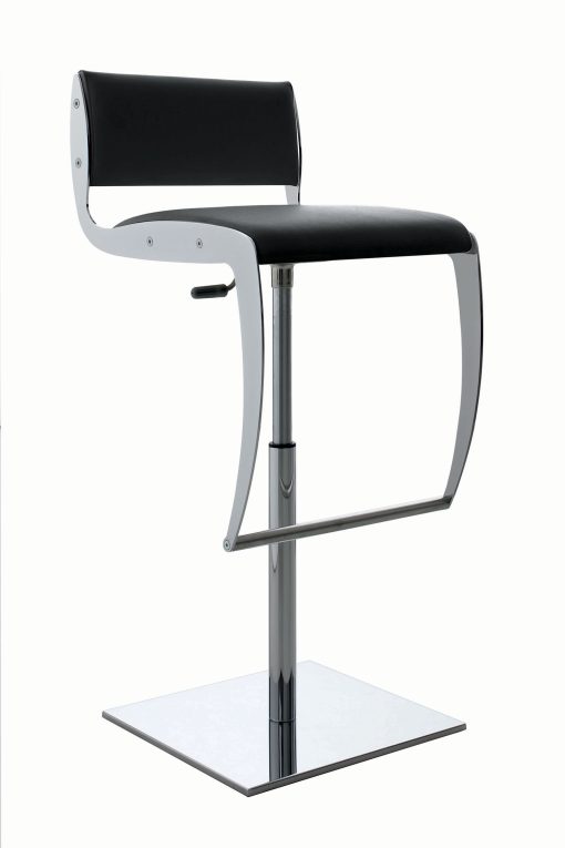 Yuri est un tabouret réglable disponible en blanc ou gris pour s’intégrer à tout décor. Achat en ligne tabourets de bar et de cuisine design italiens.