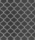 Motifs géométriques sur fond noir. Un complément d'ameublement solide et pratique. Achetez en ligne votre tapis rectangulaire d'extérieur. Livraison gratuite