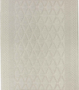 Beige geometric pattern. A sober and beautiful outdoor rectangular rug. Online shopping and free delivery for this furniture complement. 100% polypropylene.