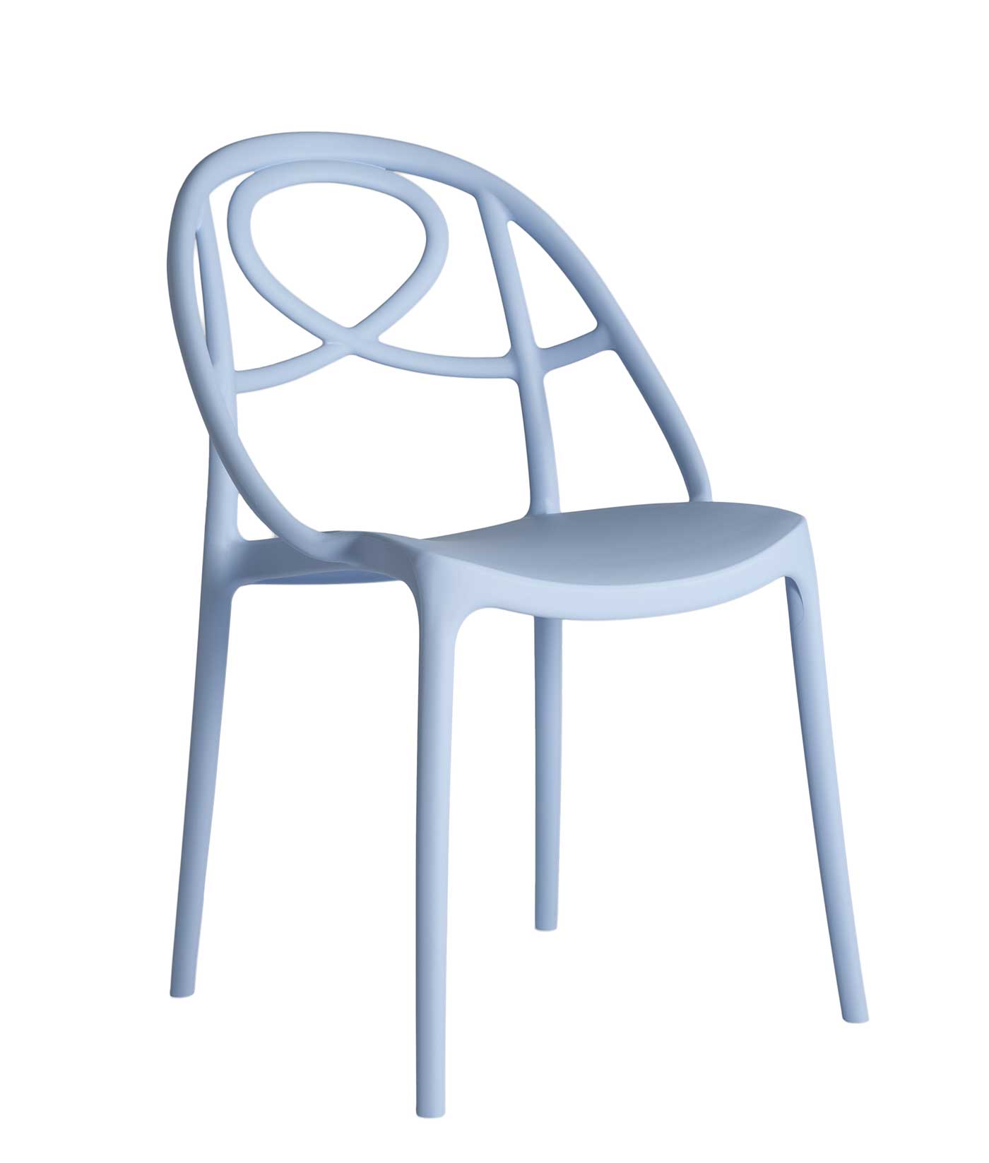 Arabesque is a polypropylene chair entirely handcrafted in Italy. This handcrafted polypropylene chair is perfect for any home, office or outdoor space.