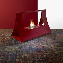 Floor fireplaces