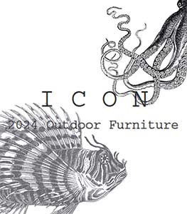 catalogo 2024 arredamento da esterno ICON di Italy Dream Design