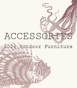 Catalogue mobilier de jardin ACCESSORIES 2024
