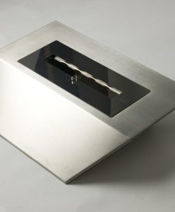 brûleur cheminée bio éthanol flamme made in italy magasin luxe haut de gamme ameublement maison site vente italien design