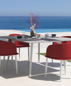 poltrona da esterno giardino made in italy design prezzi arredamento casa moderno alberghi hotel ristorante lusso marco acerbis sedia da pranzo rossa yacht