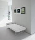 Cortona is a metal frame leather daybed that expresses a new Italian style of home living, where interiors have a strong yet elegant identity. Shop now.