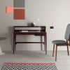 Dad is a personal wood desk that combines design, elegance and functionality. Enjoy a beautiful traditional look with smart features with this home or office desk.