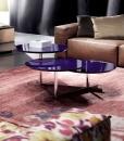 tavolino salotto soggiorno basso divano da fumo nero marmo rotondo tondo arredamento casa ufficio on line di lusso 2015 design inspiration web made in italy