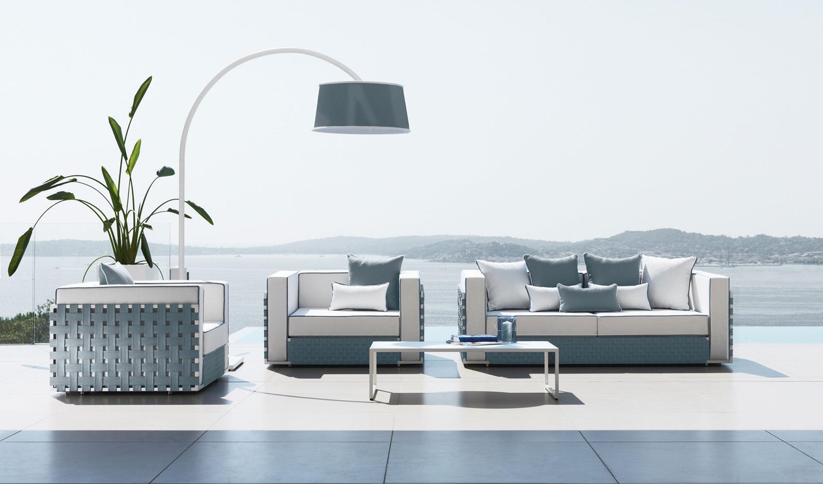 Jane divano da esterno in alluminio - Italy Dream Design Jane divano da esterno in alluminio - Italy Dream Design