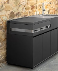 kali cucina da esterno in magnesit nero