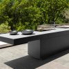Cuisine d'extérieur avec îlot, barbecue, évier. Vente en ligne de meubles de jardin haut de gamme made in Italy avec livraison gratuite.