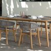Outdoor armchair in teak and aluminium. Buy online our luxury garden furniture. Chair, table, sofa, lounger, sunbed and complements for garden and terrace.
