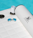 Floating sunbed in nautical eco-leather. Make the most of your pool with style and practicality. Available for online purchase with free home delivery.