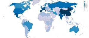 Unesco World Heritage world map