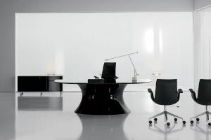 scrivania manageriale arredamento casa ufficio on line moderno di lusso 2015 design web made in italy ufficio direzionale vetro originale cristalplant