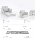 Choose the unique style for a luxurious and comfortable white floating armchair in your pool. Design Samuele Mazza. Online shop and worldwide delivery.