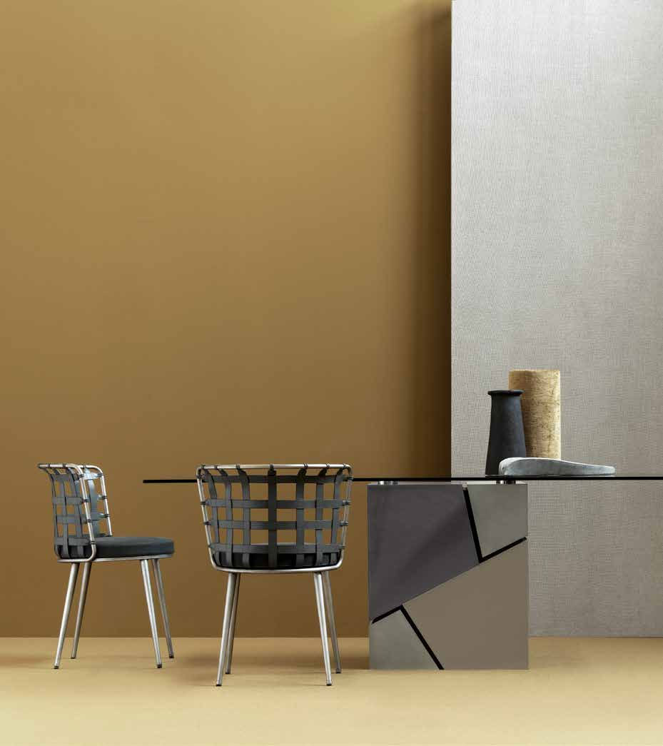 Table de repas rectangulaire made in italy signée Archirivolto. Vente en ligne de tables et meubles design artisanaux avec livraison gratuite.