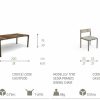 Tavolo e sedie da giardino in acciaio, legno e travertino. Arredo giardino di lusso. Arredamento per esterni completo, design Ramon Esteve. Acquisto online.