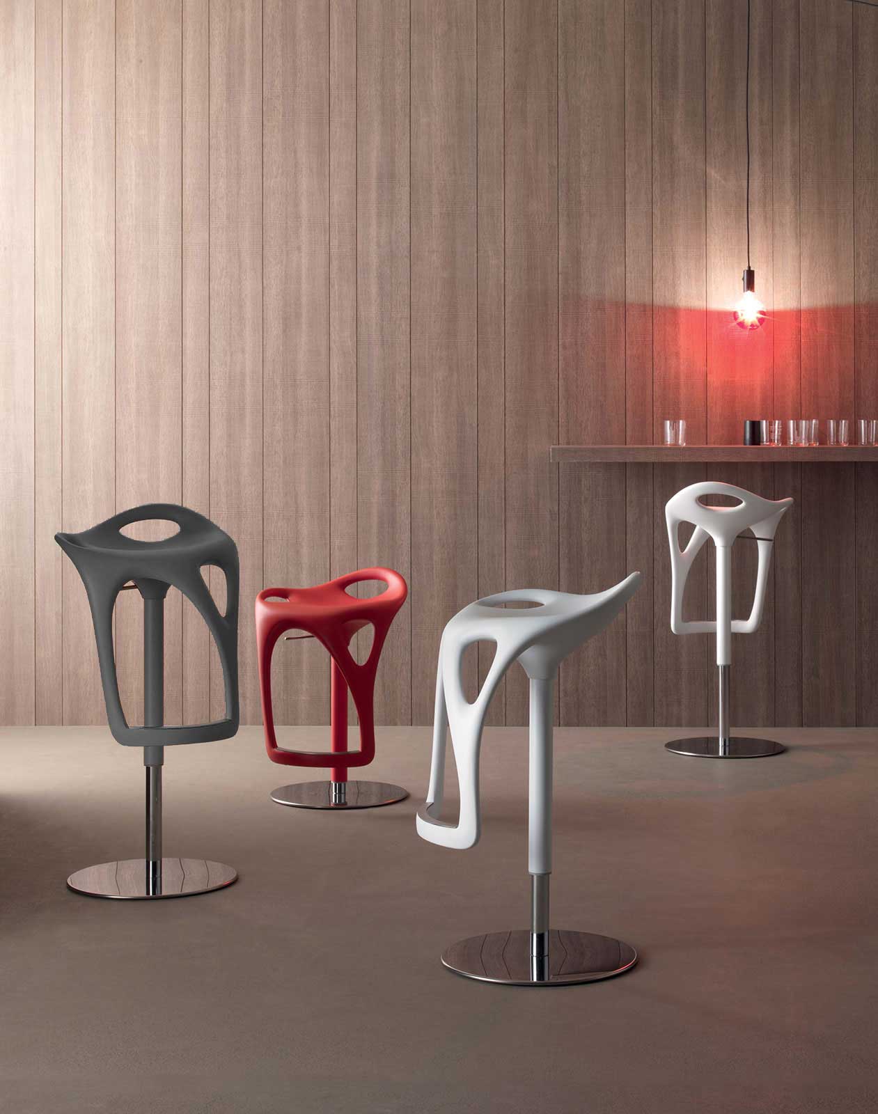 Mac, our adjustable swivel bar stool, helps bring a fun twist to your kitchen island ensemble or complete a sophisticated look in any living space. Shop now for kitchen bar stools.