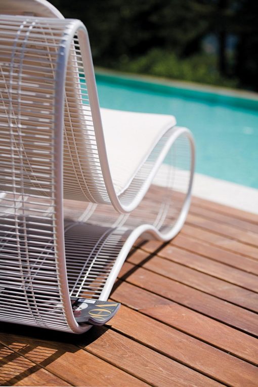 sunbed outdoor chaise longue made in italy manufacturer design garden luxury karim rashid pool garden yacht hotel