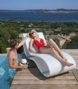 Luxury sunbed outdoor chaise longue made in italy manufacturer design garden luxury karim rashid pool garden yacht hotel